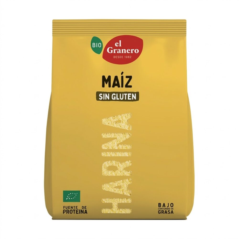 Harina de Maiz 500g El Granero Integral 1 Harina de Maiz 500g El Granero Integral