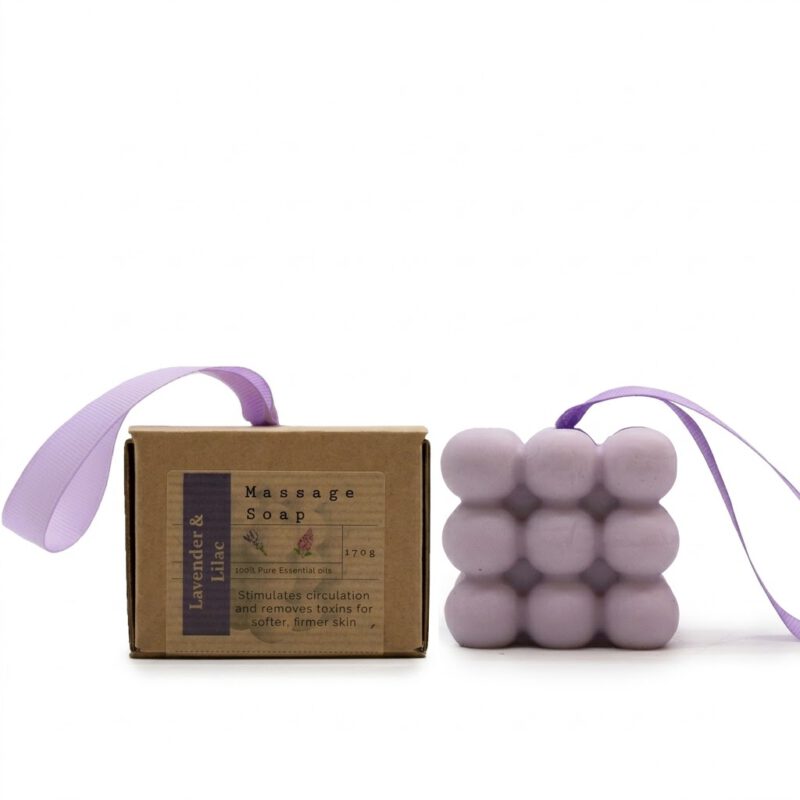 Jabones de masajes Lavanda y Lila 1 und