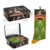Lata calcetines Meninas verde 1 par