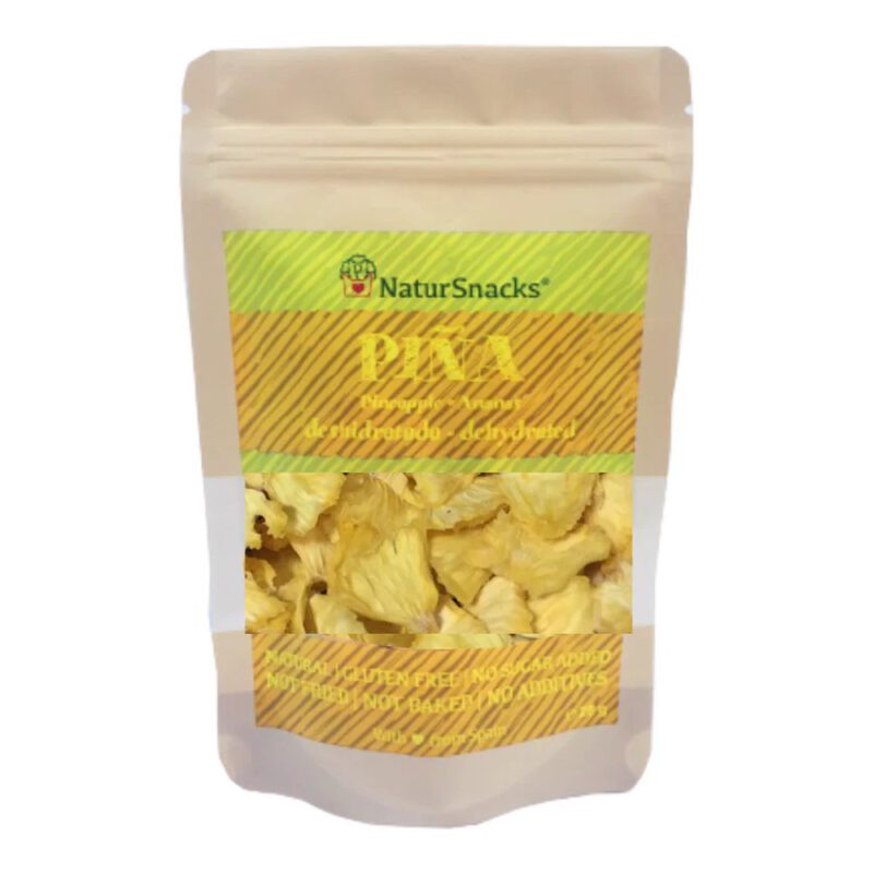 Piña deshidratada 28g Natursnack