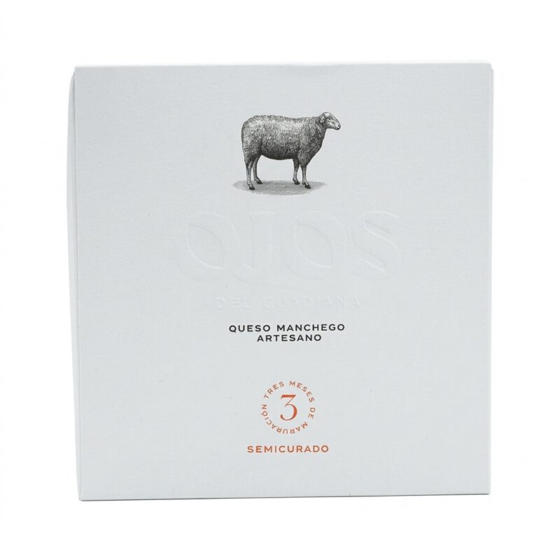 Queso Manchego Semicurado 200g Ojos del Guadiana