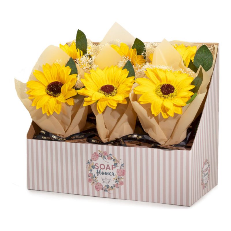 Ramo de Girasoles de jabon Pequeño 1 und