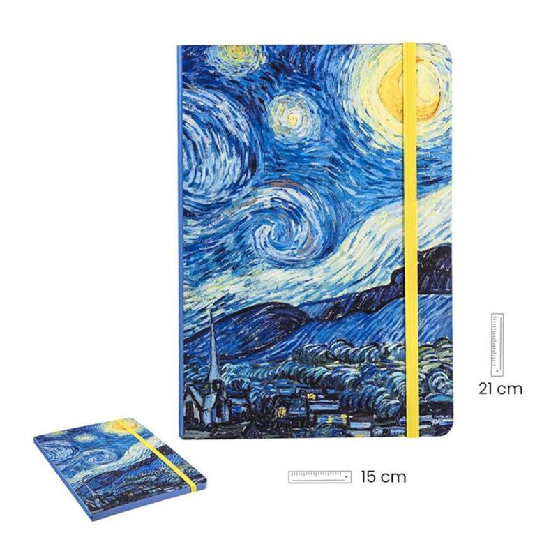 Agenda A5 Noche Estrella 21cmx14cm