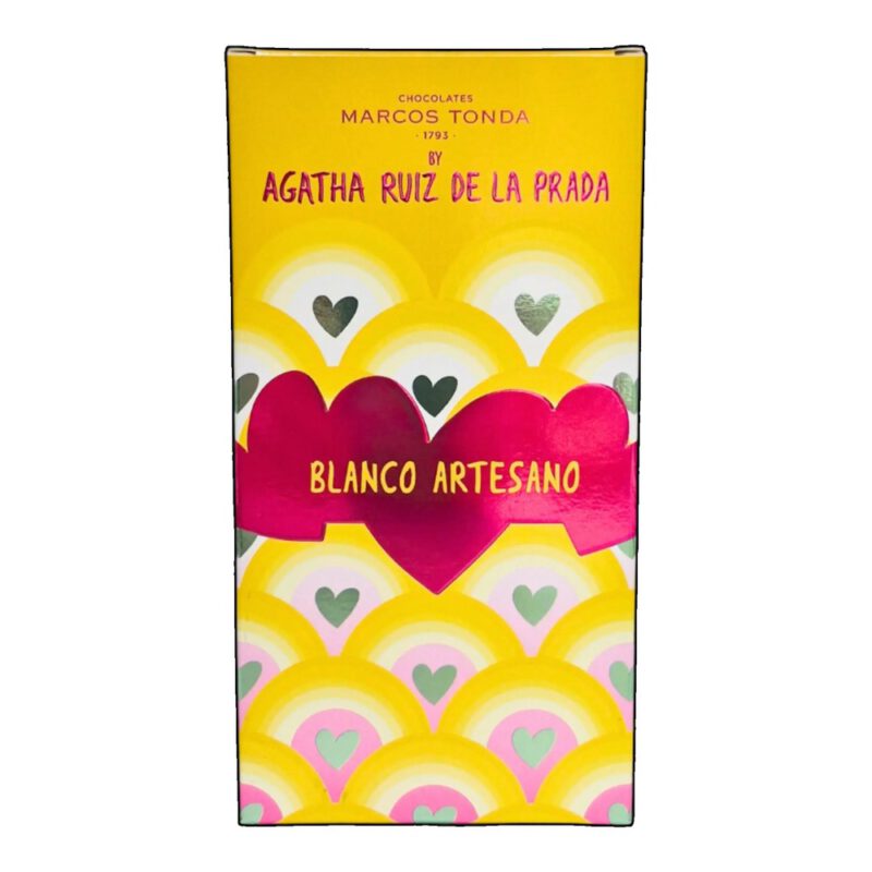 Chocolate blanco 100g Agatha Ruiz de la Prada