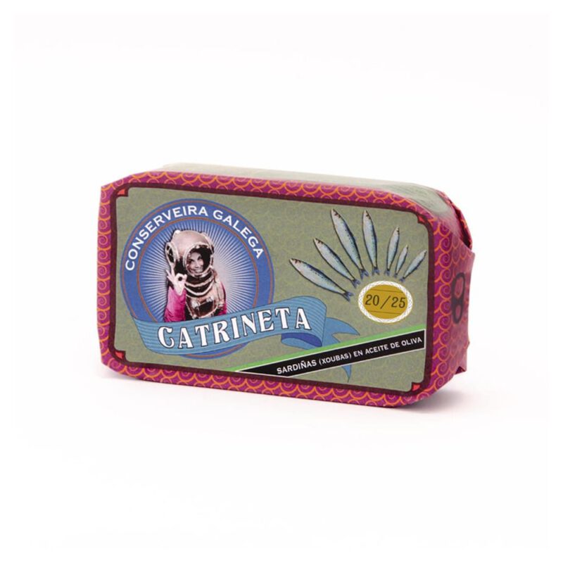 Sardinilla en aceite de oliva 20/25 115g Catrineta