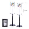 Set 2 copas cava Notas de Color