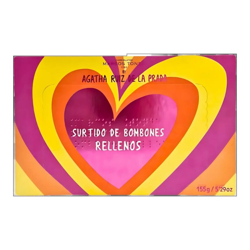 Surtido de Bombones rellenos 155g Agatha Ruiz de la Prada