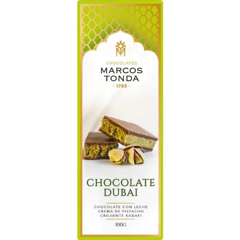 Chocolate Dubai 100g Marcos Tonda