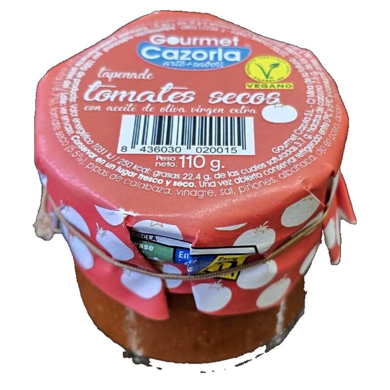Tapenade tomate seco 100g Gourmet Cazorla