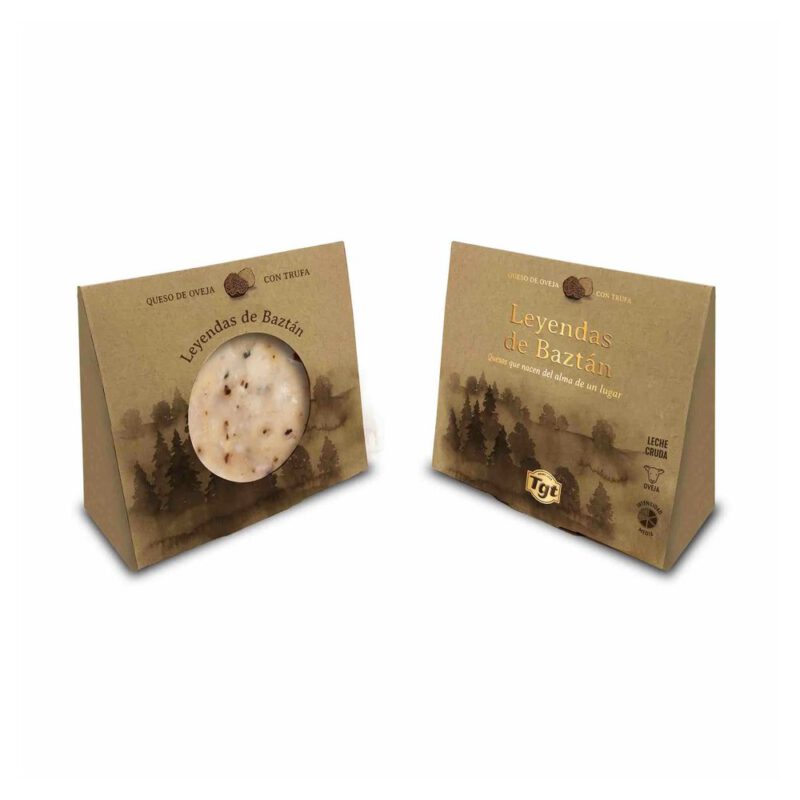 Queso de oveja con Trufa 250g Leyendas de baztan
