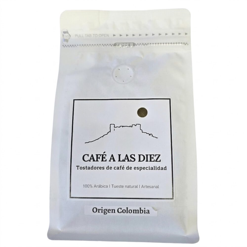 Cafe grano Colombia 200g Cafe a las diez 1 Cafe grano Colombia 200g Cafe a las diez