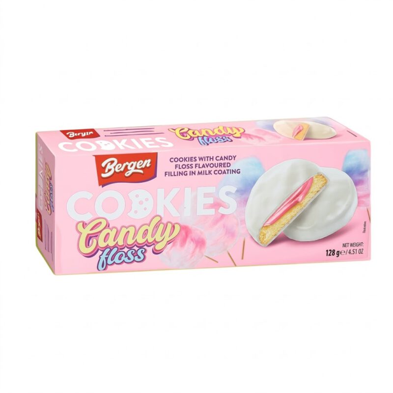 Cookies Algodon de Azucar 128g Bergen