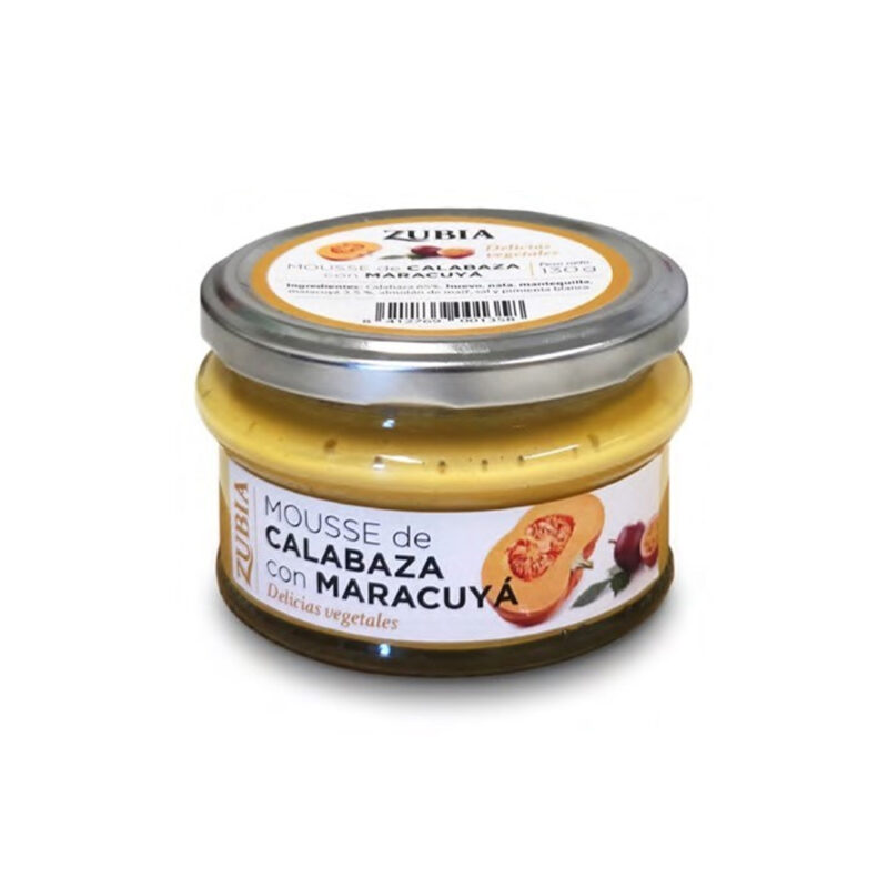 Mousse de Calabaza con Maracuya 130g Zubia