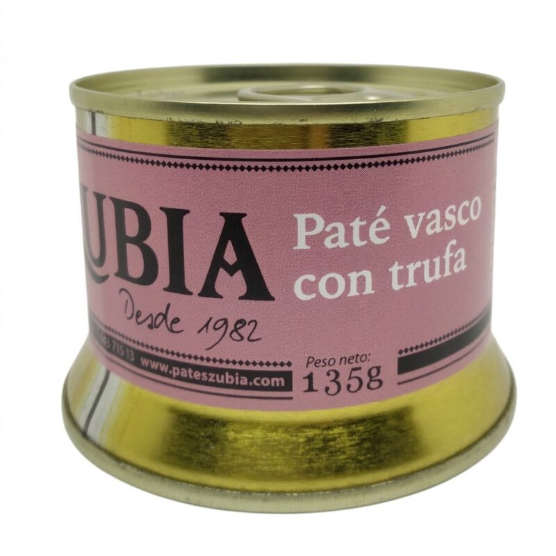 Pate vasco con trufa 135g Zubia