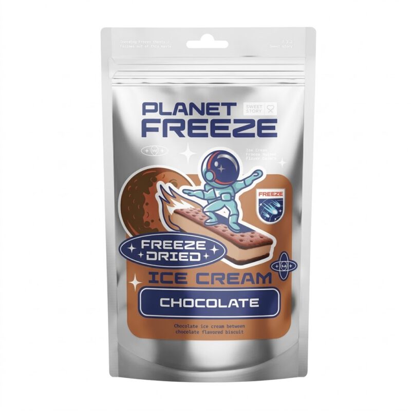 Sandwich Liofilizado Chocolate 40g Planet Freeze