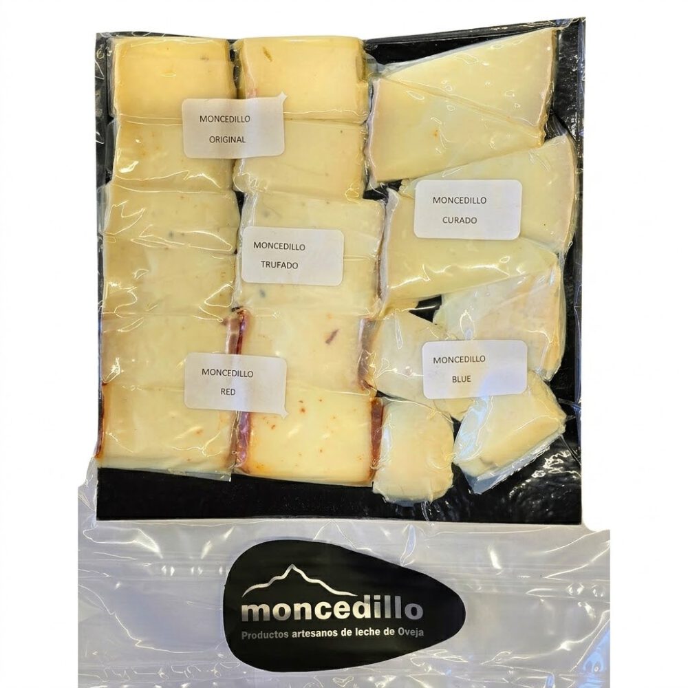 Tabla de quesos Moncedillo 220g 1 Tabla de quesos Moncedillo 220g