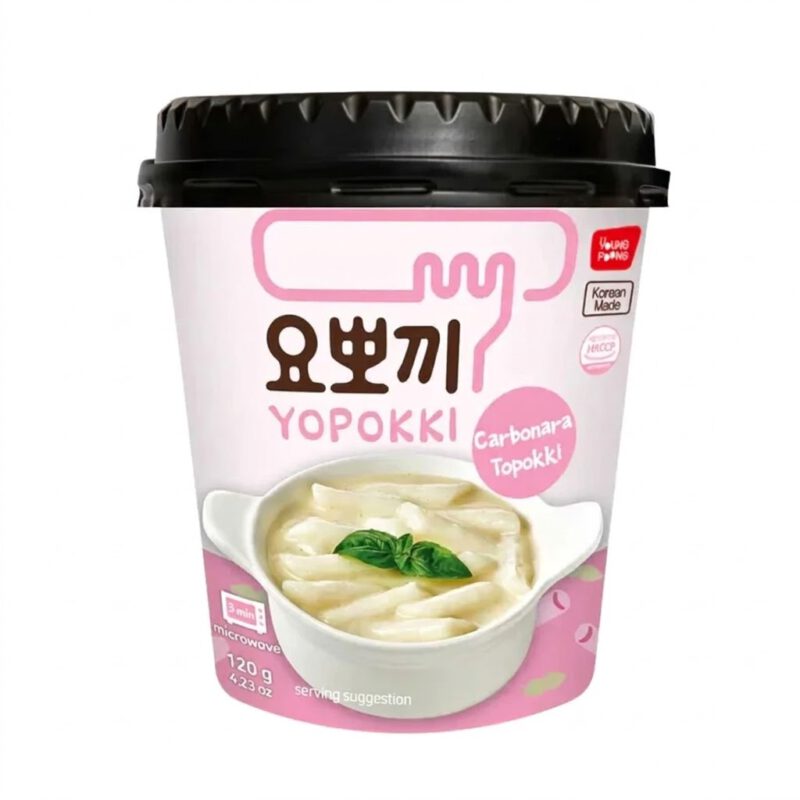 Topokki Sabor Carbonara 120g Yopokki