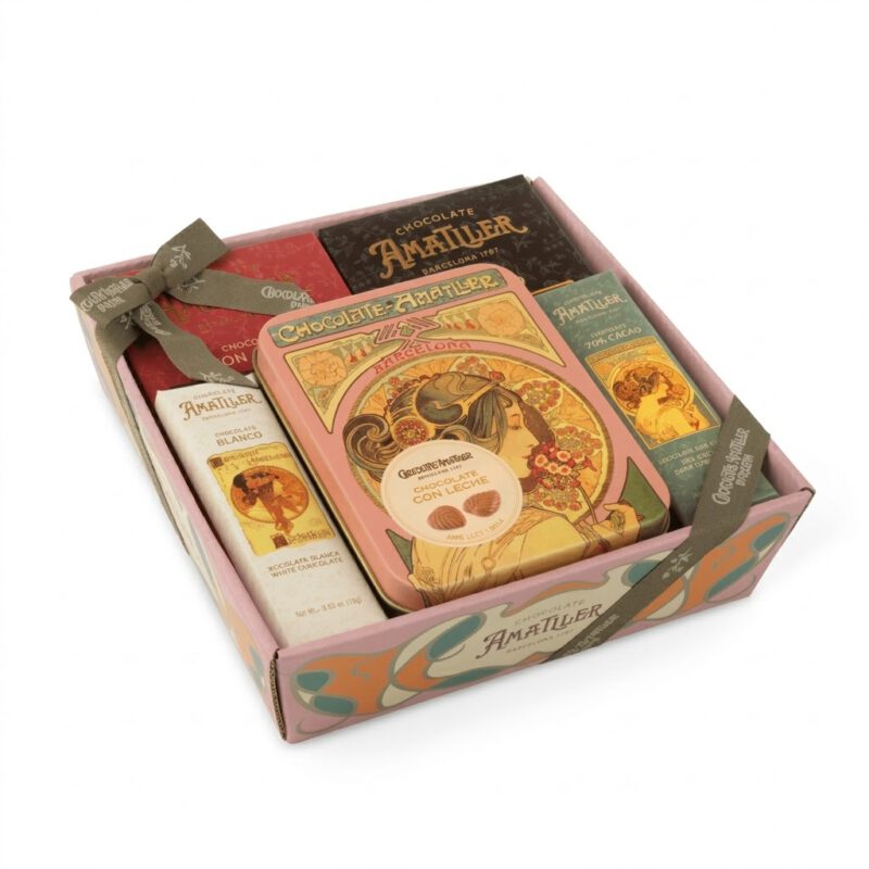 Cesta Chocolates surtidos Carteles Amatller 236g