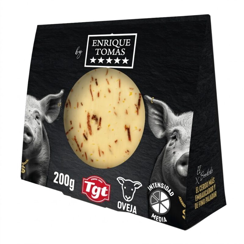Queso de Oveja Ahuyentalobos con Jamon 200g