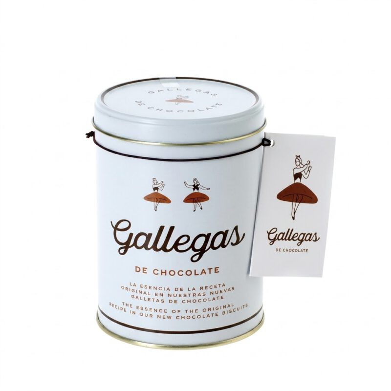 Galletas de Chocolate Lata 250g Gallegas