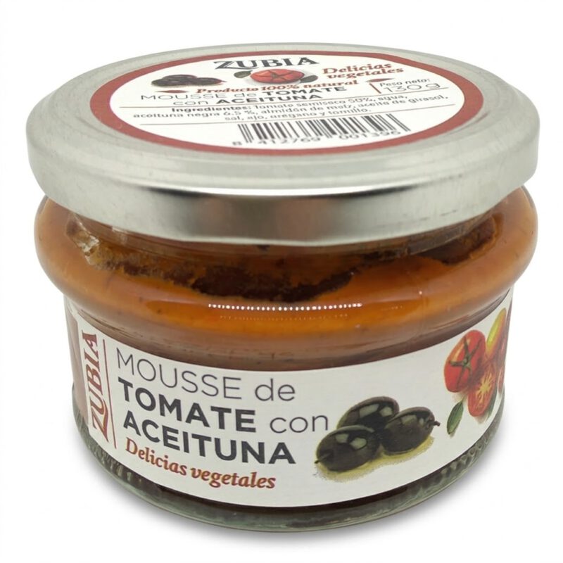 Mousse de Tomate con Aceituna 130g Zubia