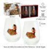 Set 2 Vasos Flamenca 2 Set 2 Vasos Flamenca