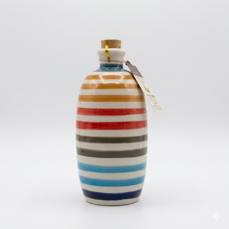 Aove Botella ceramica colores Arbequina 500ml Beneolive