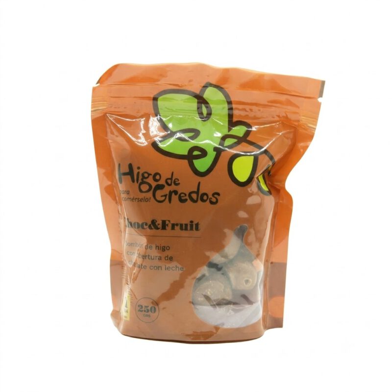 Bombon de Higo con Cobertura de Chocolate con Leche 250g Higo de Gredos