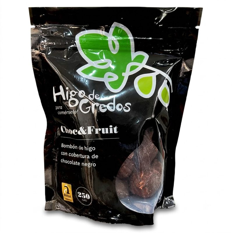 Bombon de Higo con cobertura de Chocolate negro 250g Higo de Gredos