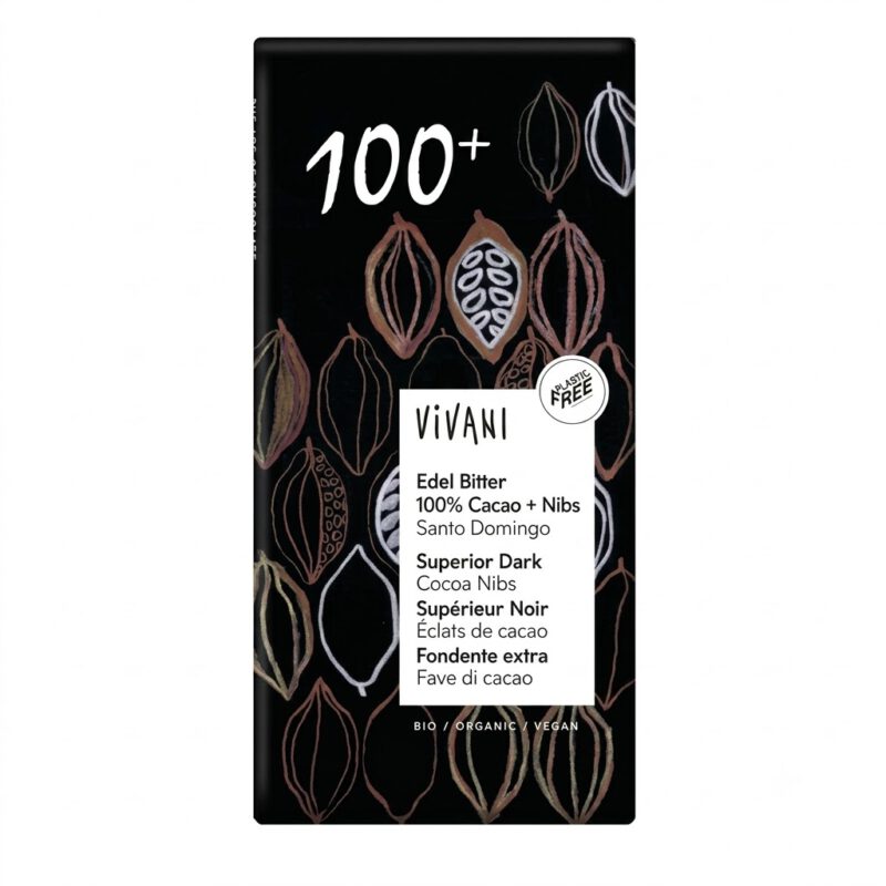 Chocolate Negro 100% 80g Vivani