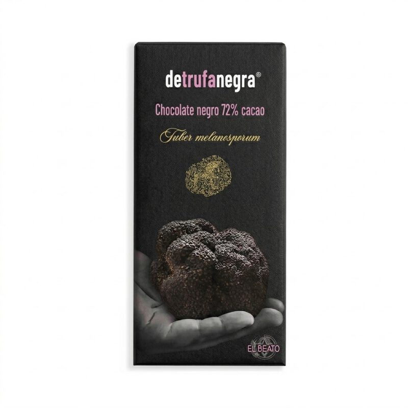 Chocolate Negro 72% con Trufa Negra 125g El Beato