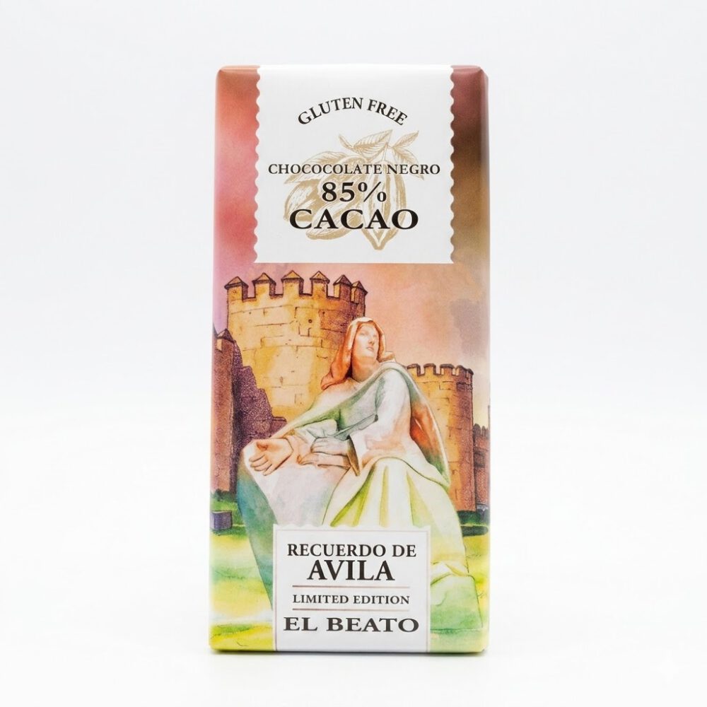 Chocolate Negro 85% Cacao 125g La Santa 1 Chocolate Negro 85% Cacao 125g La Santa