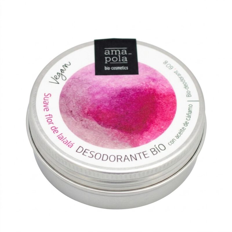 Desodorante suave Flor de Lalala 60g Amapola Biocosmetic
