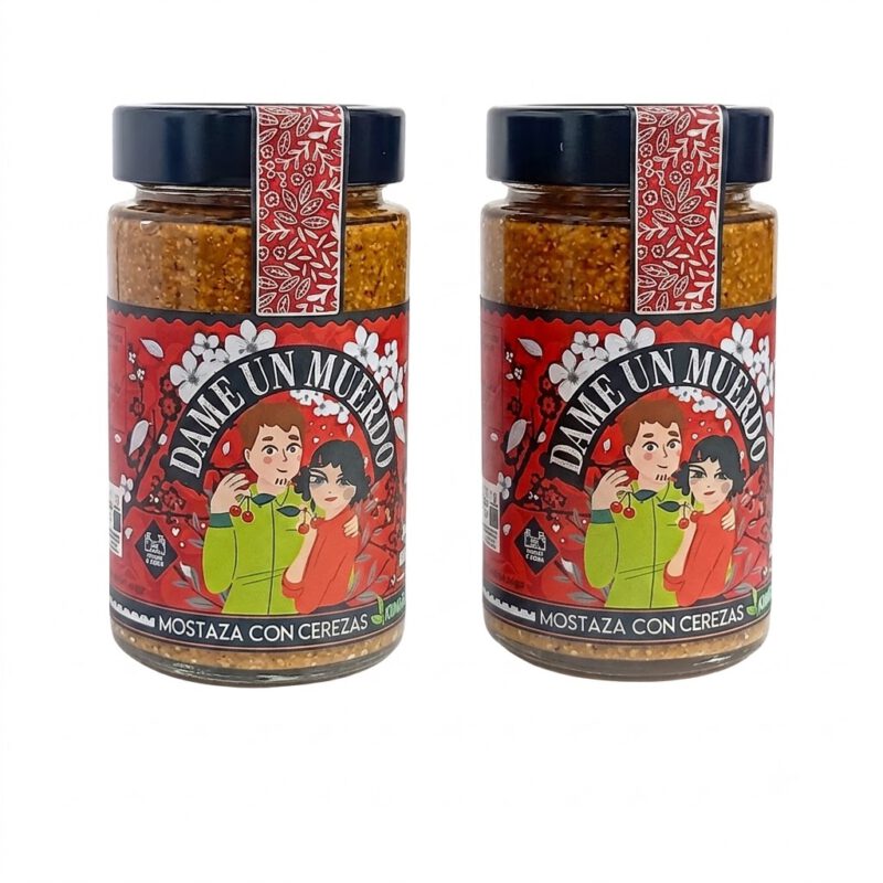 Mostaza con Cerezas 220g Dame un Muerdo