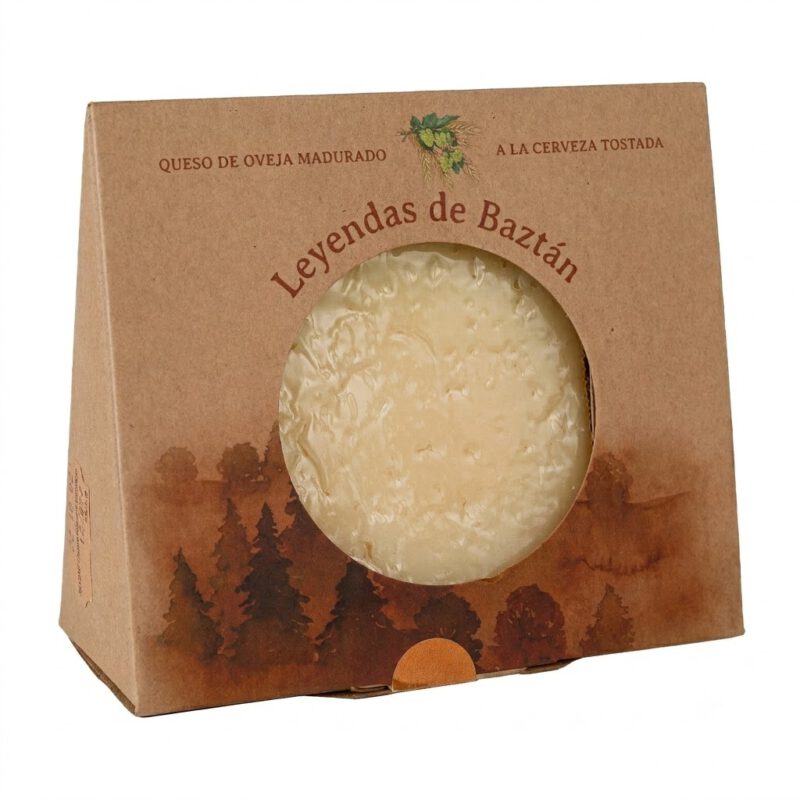 Queso madurado de Oveja a la Cerveza 250g Las Leyendas de Baztan