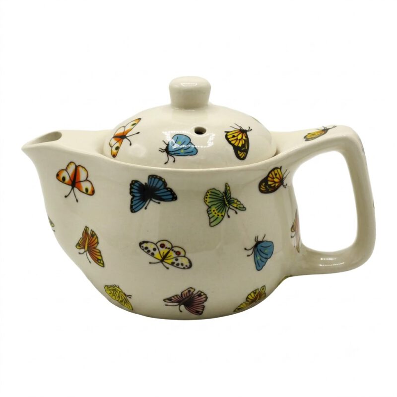 Tetera con Mariposas 3 piezas