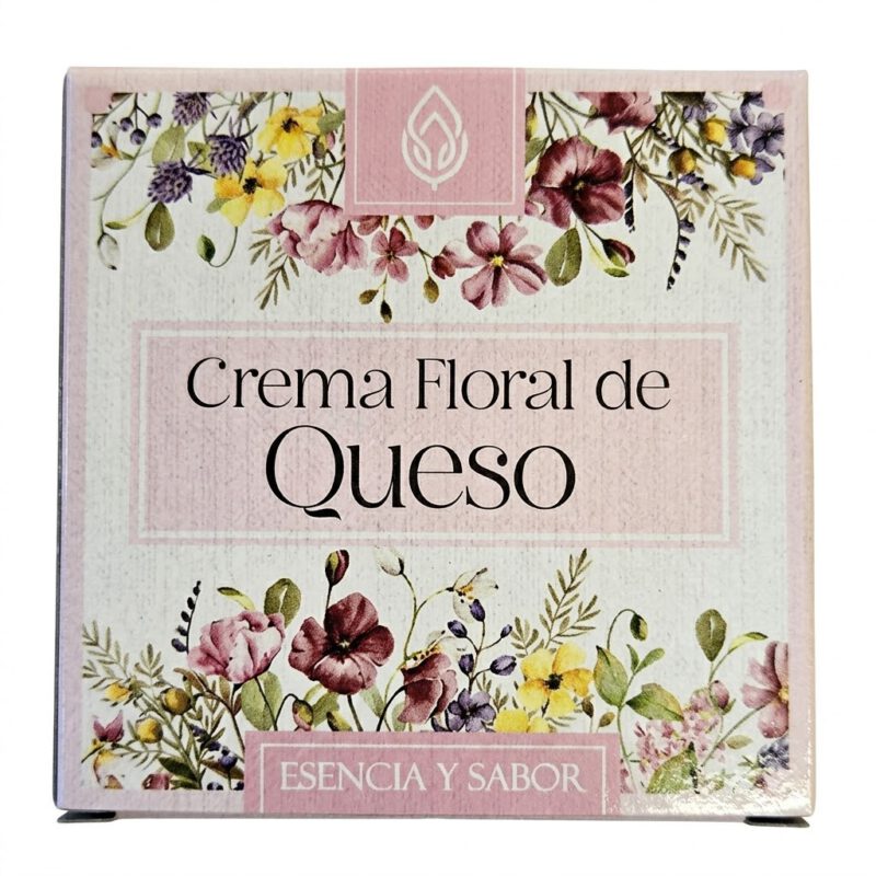Crema Floral de Queso 70g Esencia y Sabor