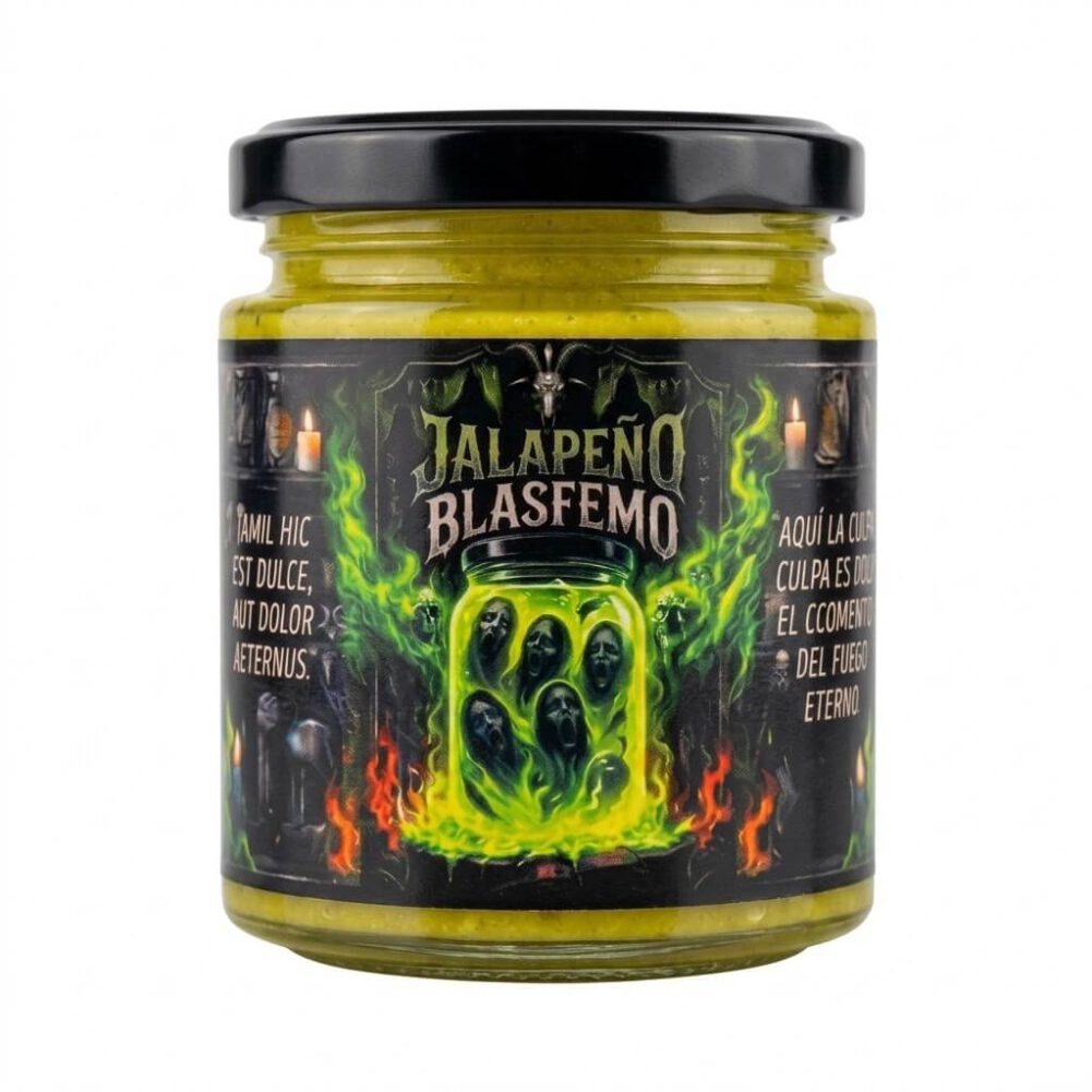 Jalapeño Blasfemo 245ml JJ Foodie 1 Jalapeño Blasfemo 245ml JJ Foodie