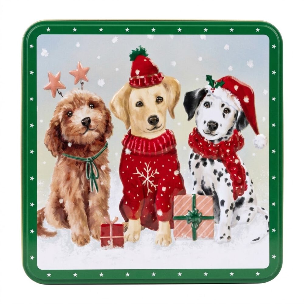 Lata Perros Navidad con galletas 200g Grandma Wilds 1 Lata Perros Navidad con galletas 200g Grandma Wilds
